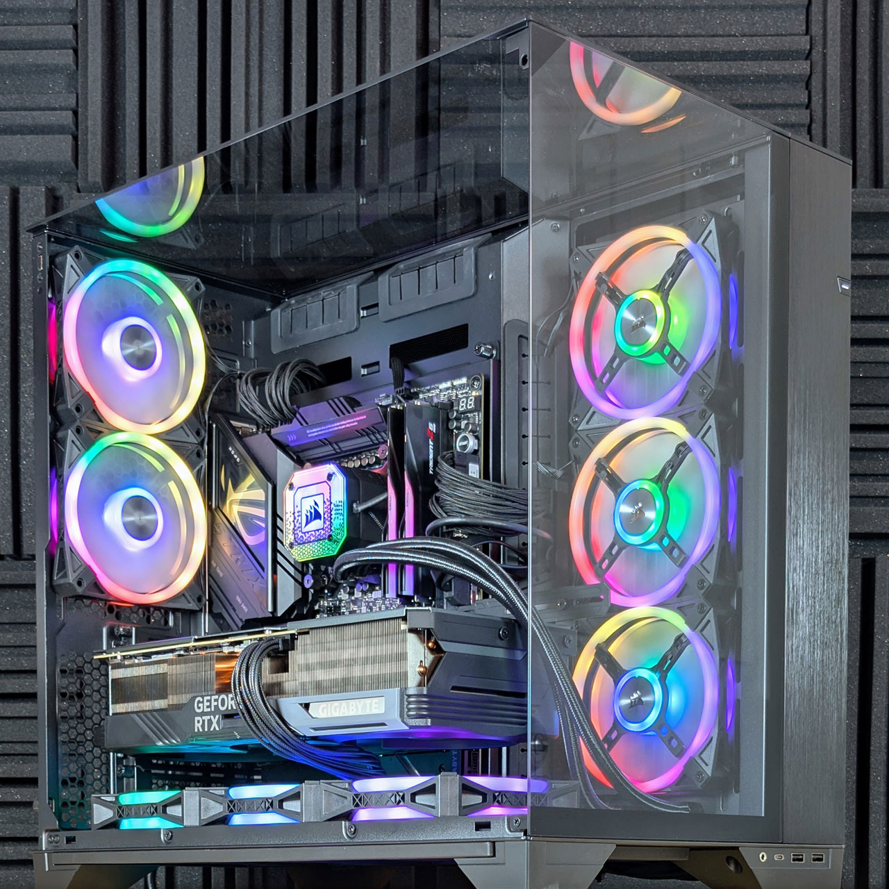 Lian Li O11 Vision Compact Prebuilt Custom Full Tower PCs