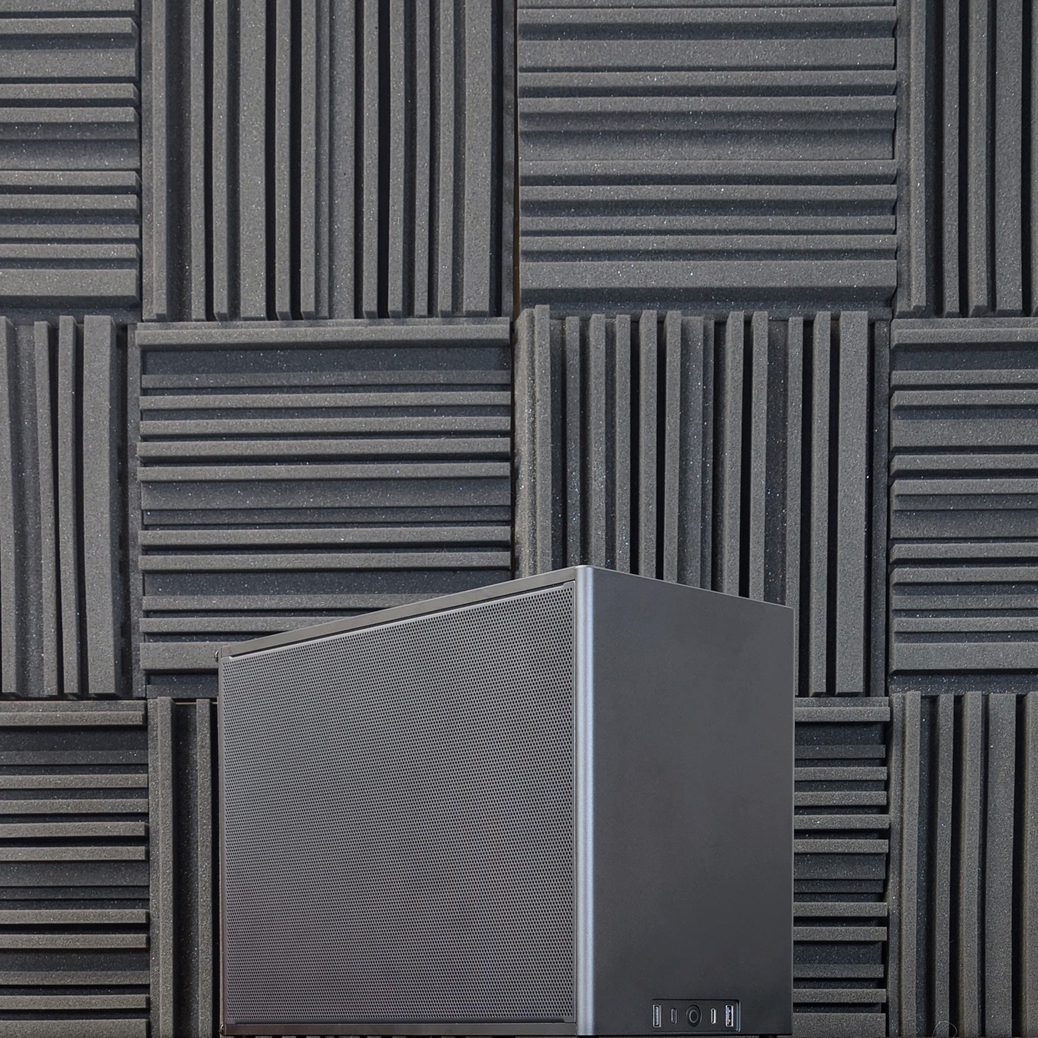 ncase m3 round black custom prebuilt sff mini itx gaming pc scaled