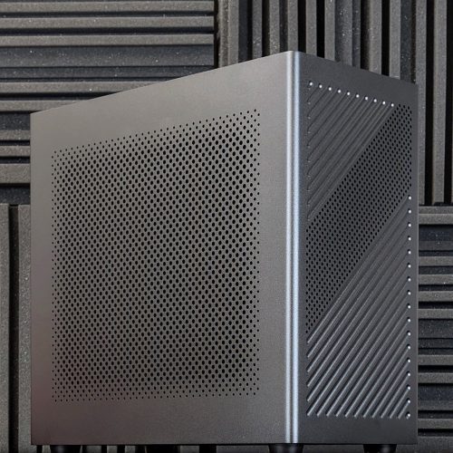 cooj z18 black custom prebuilt sff microatx mini itx gaming pc closeup